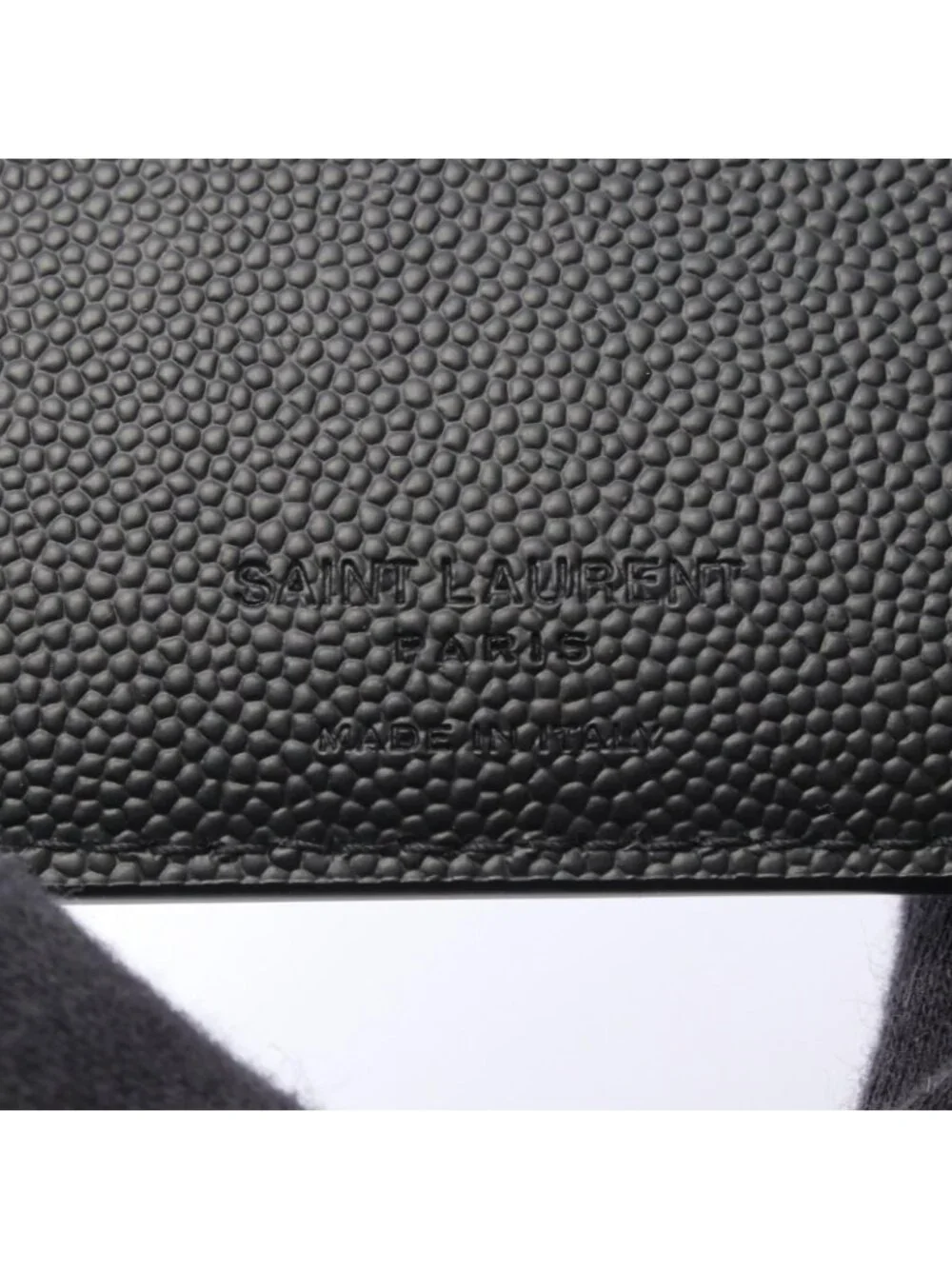 Saint Laurent Paris Bifold Wallet East West Leather